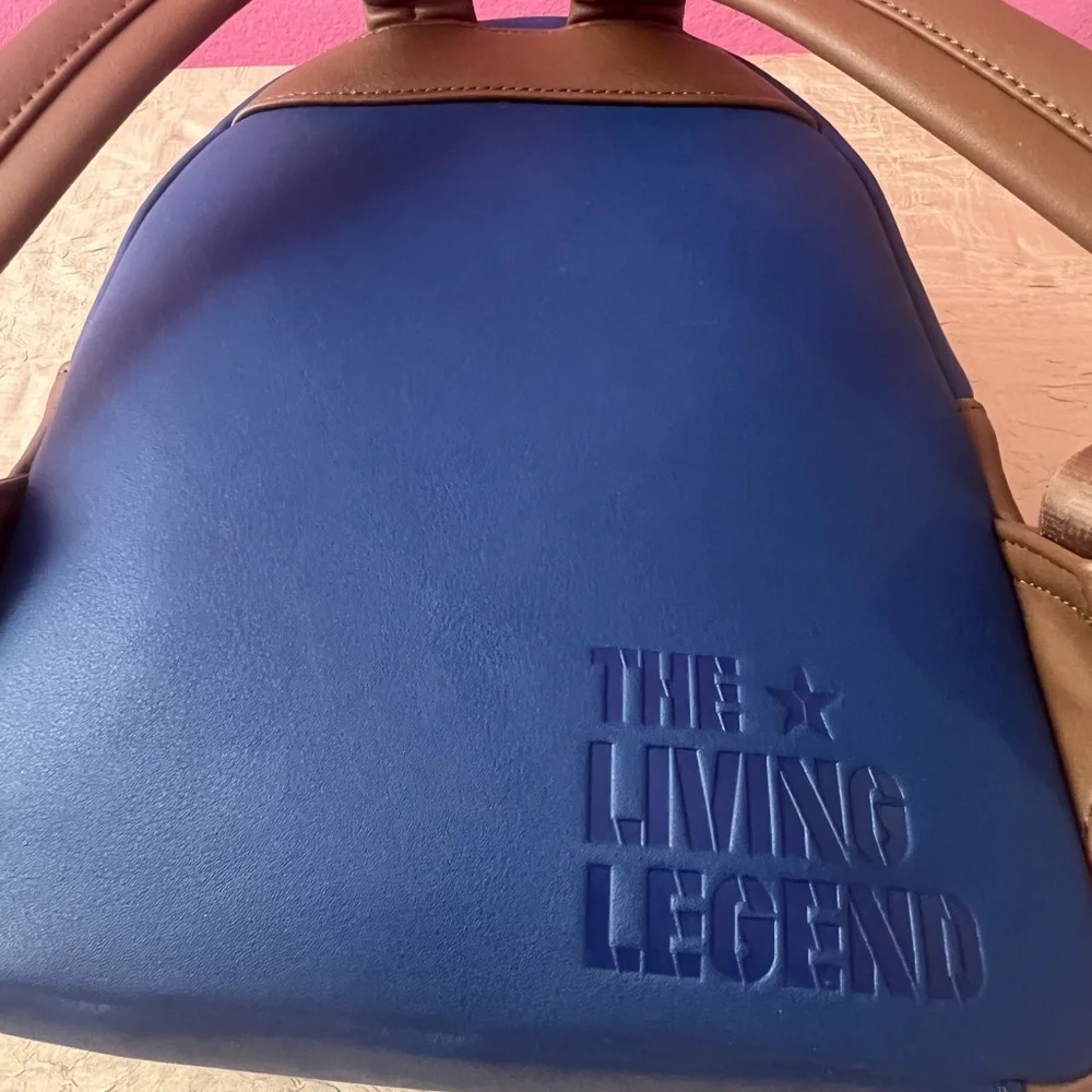 Loungefly Marvel Captain America Costume Mini Backpack Shield Design RARE